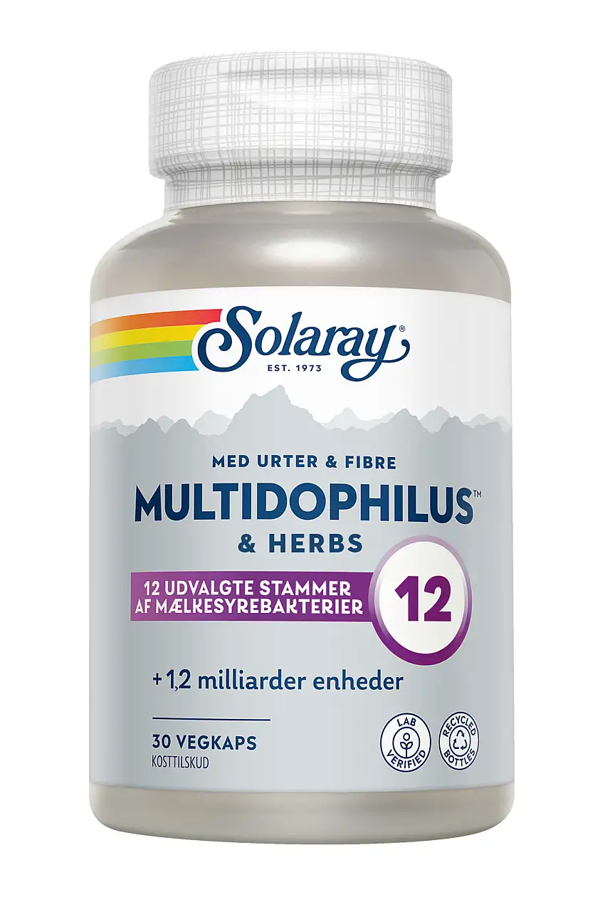 Solaray Multidophilus & Herbs 30 kaps.