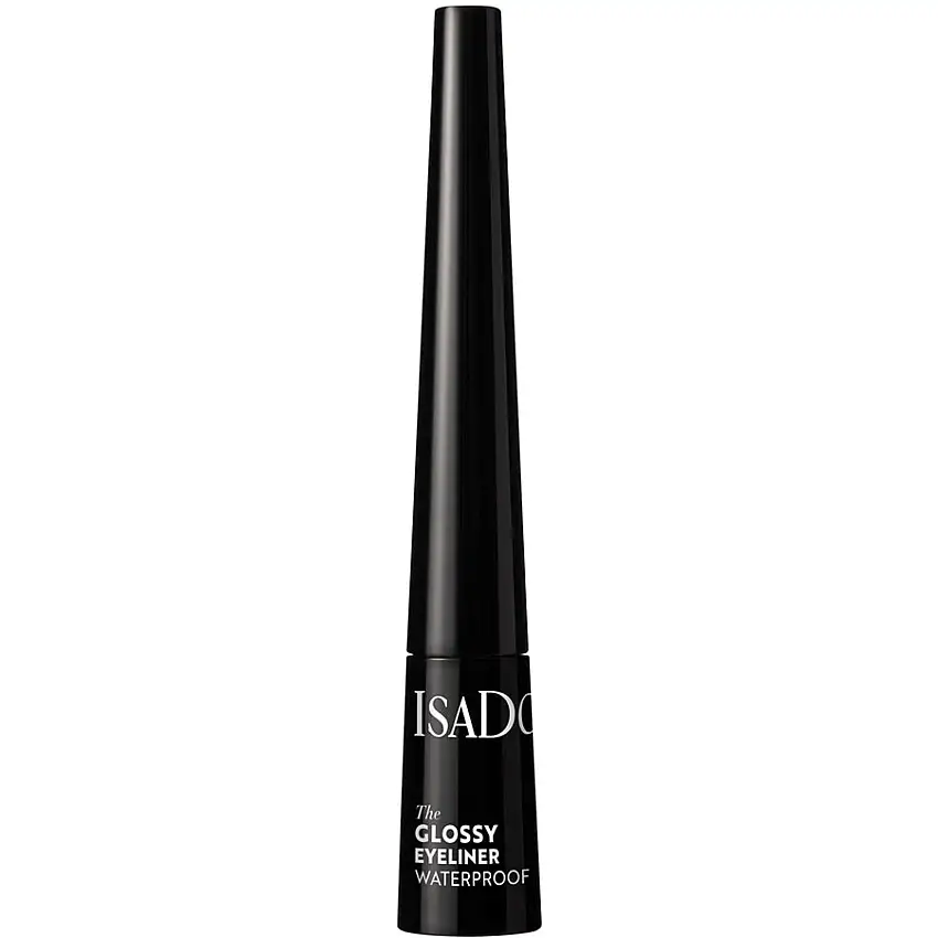 Isadora Eyeliner & Kajal Glossy Eyeliner 40 Chrome Black / 2,3 ml
