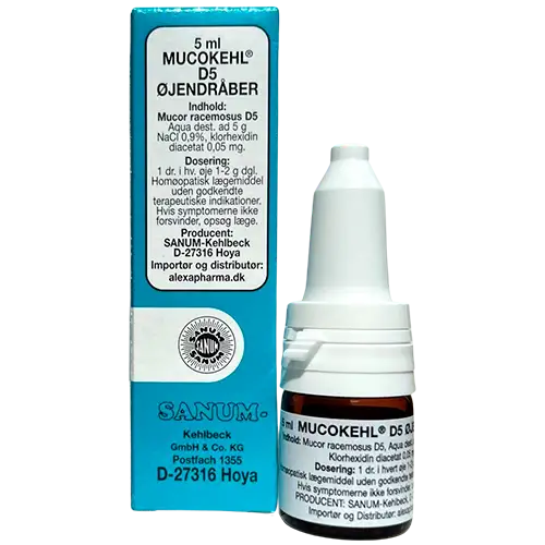 SANUM Mucokehl Øjendråber D5 (5 ml)