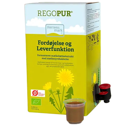 Herrens Mark REGOPUR Fermenteret Mælkebøtteekstrakt Bag-in-box Ø (2 l)