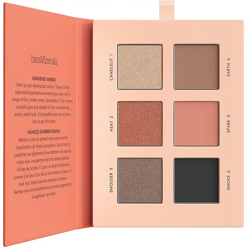 bareMinerals Øjenskygger Mineralist Eyeshadow Palette Burnished / 7,8 g