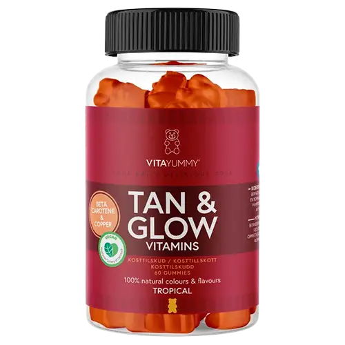 VitaYummy Tan & Glow Tropical (60 stk)