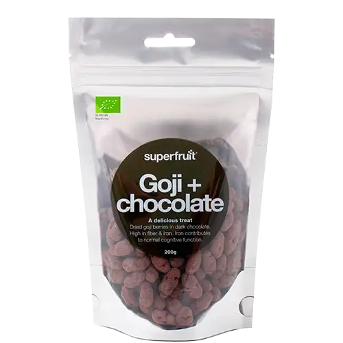 Superfruit Gojibær med Chokolade Ø (200 g)
