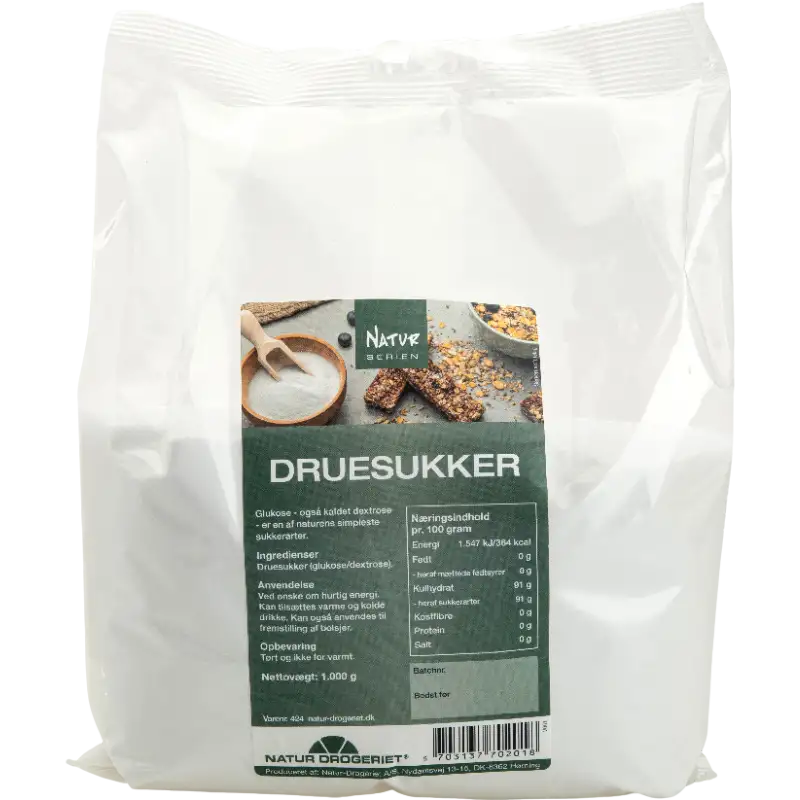 Natur Drogeriet Druesukker ren (Glukose) (1 kg)