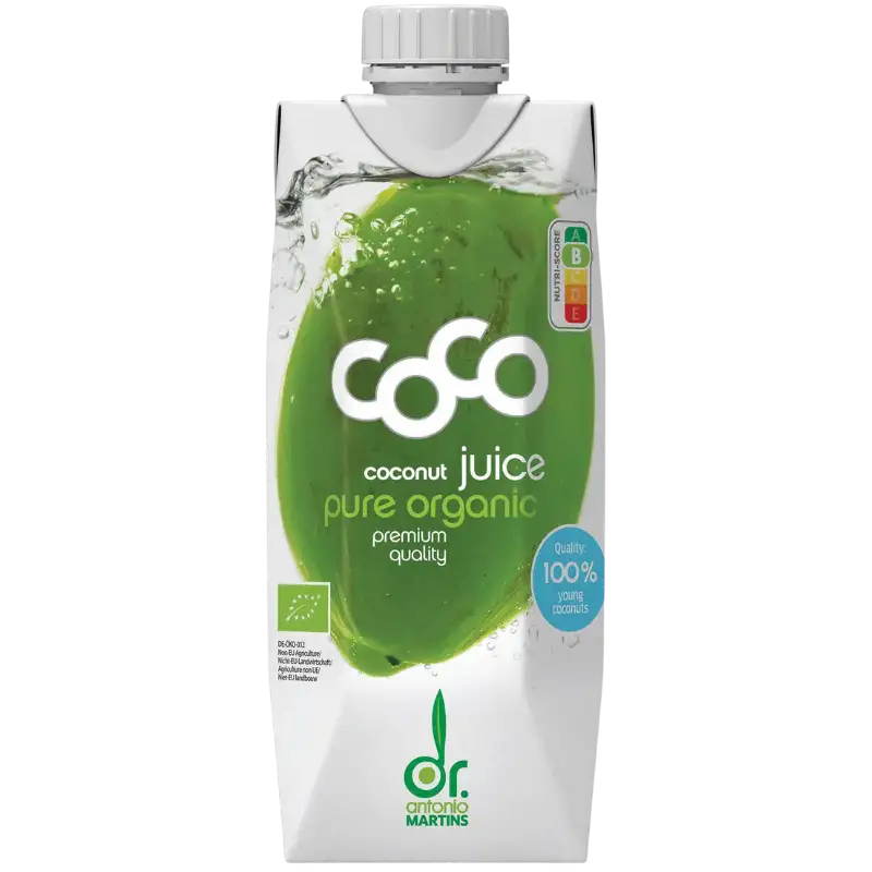 Dr. Antonio Martins GreenCoco Kokosjuice Ø (500 ml)