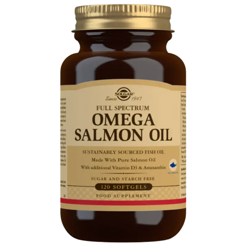 Solgar Full Spectrum Omega Salmon oil (120 softgels)
