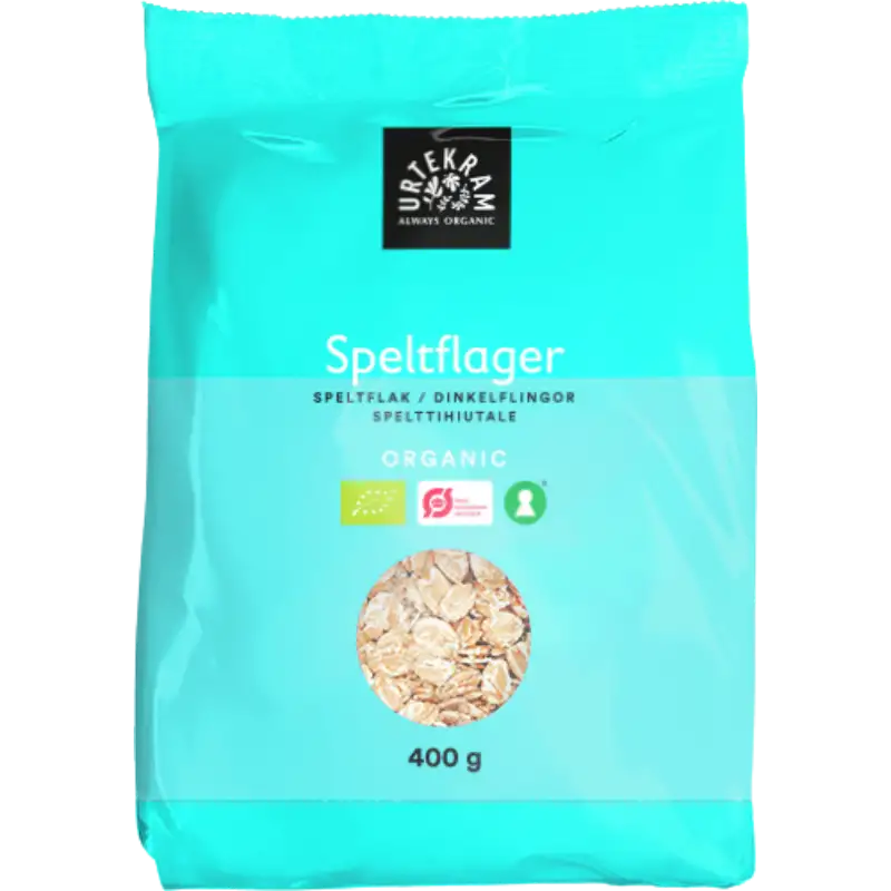 Urtekram Speltflager Ø (400 gr)