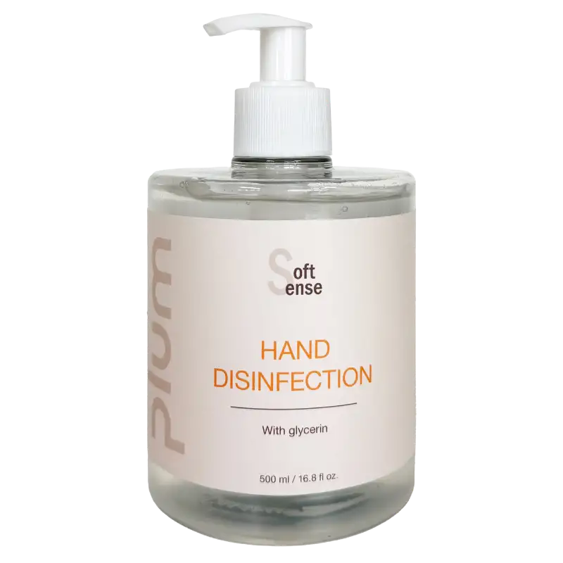 Plum Hånddesinfektion 85% Gel pumpeflaske (500 ml)