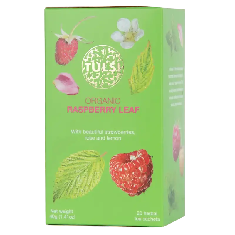 Tulsi Raspberry leaf tea Ø (20 breve)