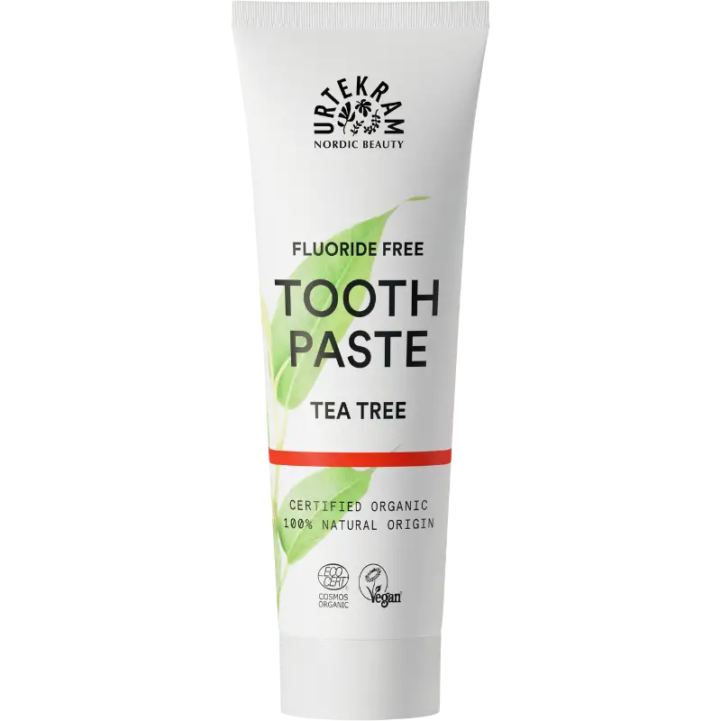 Urtekram Tandpasta Tea Tree uden fluor Ø (75 ml)