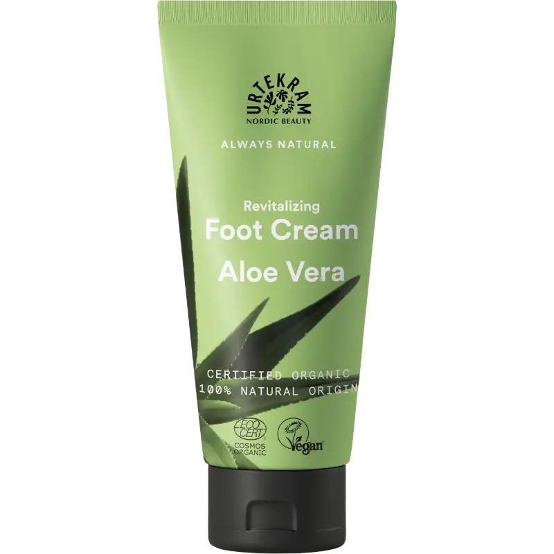 Urtekram Fodcreme aloe vera (100 ml)
