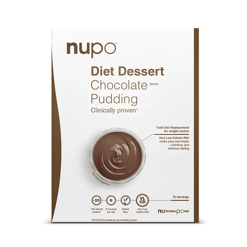 Nupo Diet Dessert Chocolate Pudding 384 g
