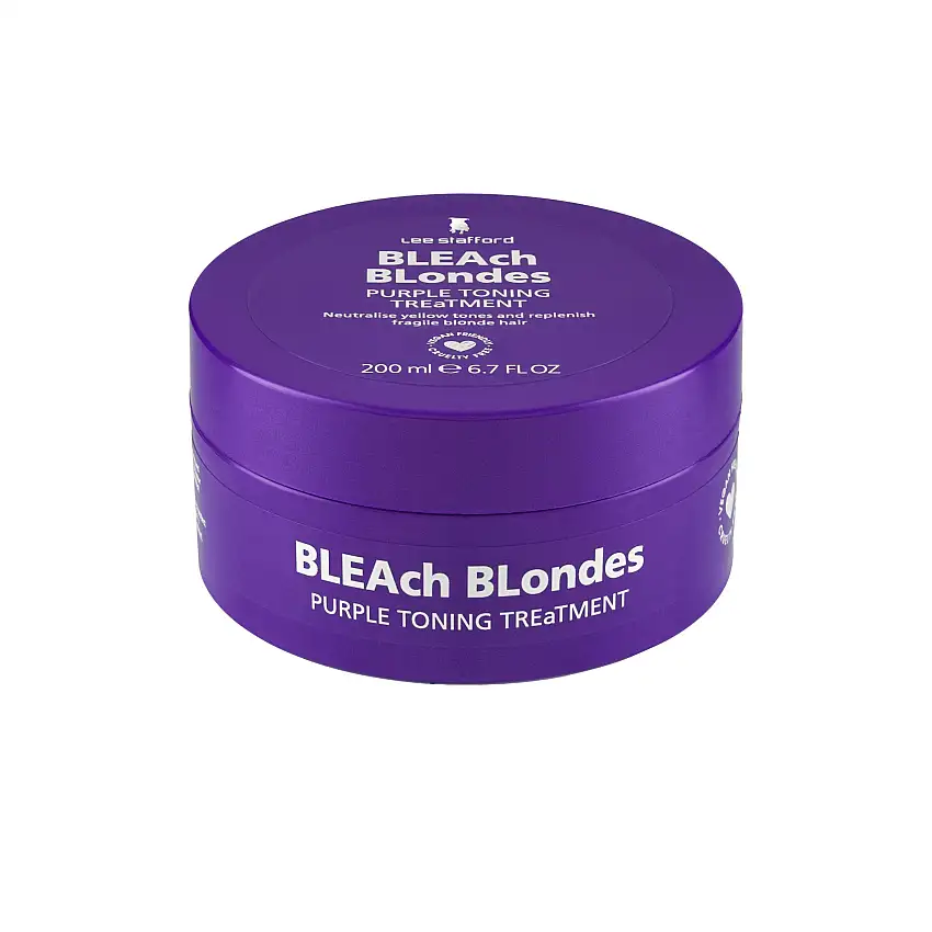 Lee Stafford Bleach Blondes Purple Toning Treatment Mask 200 ml