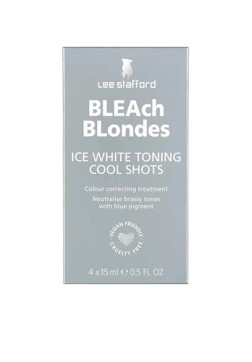 Lee Stafford Bleach Blondes Ice White Cool Shots 4 x 15 ml