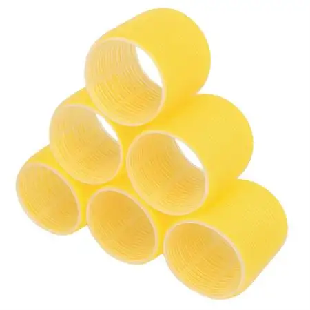 SOHO 55 mm Velcro Curlers, 6 stk - Ass. farve