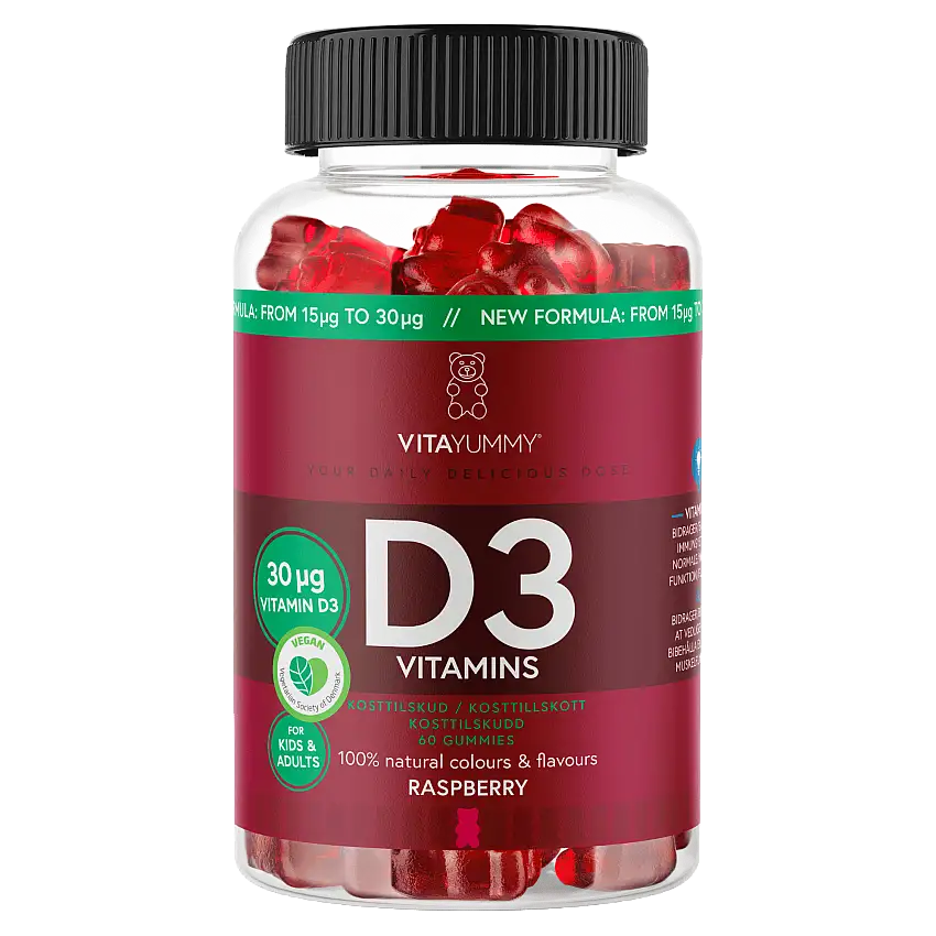 VitaYummy Vitamin D3 60 stk