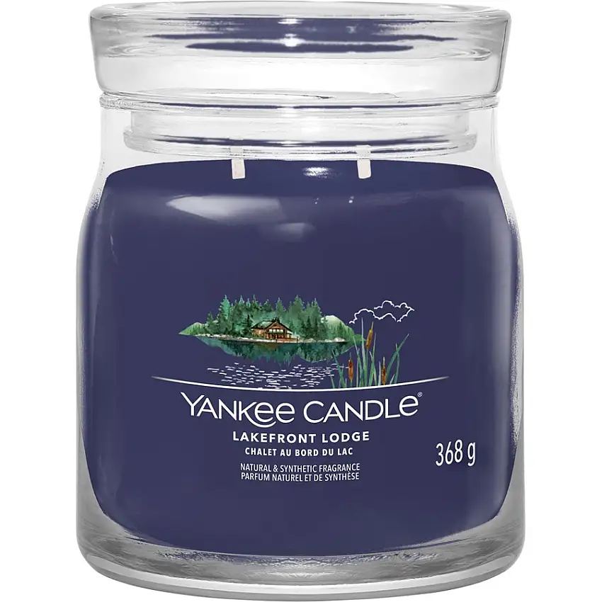 Yankee Candle Duftende stearinlys Lakefront Lodge 368 g