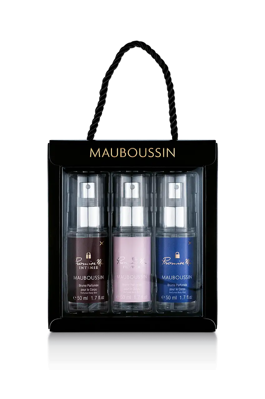 Mauboussin Body Mist Promise Me Range 3 x 50 ml
