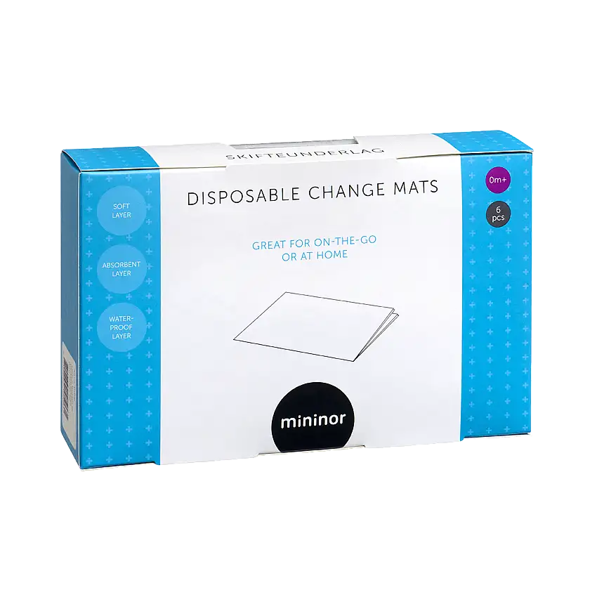 Mininor Disposable Change Mat 6 stk