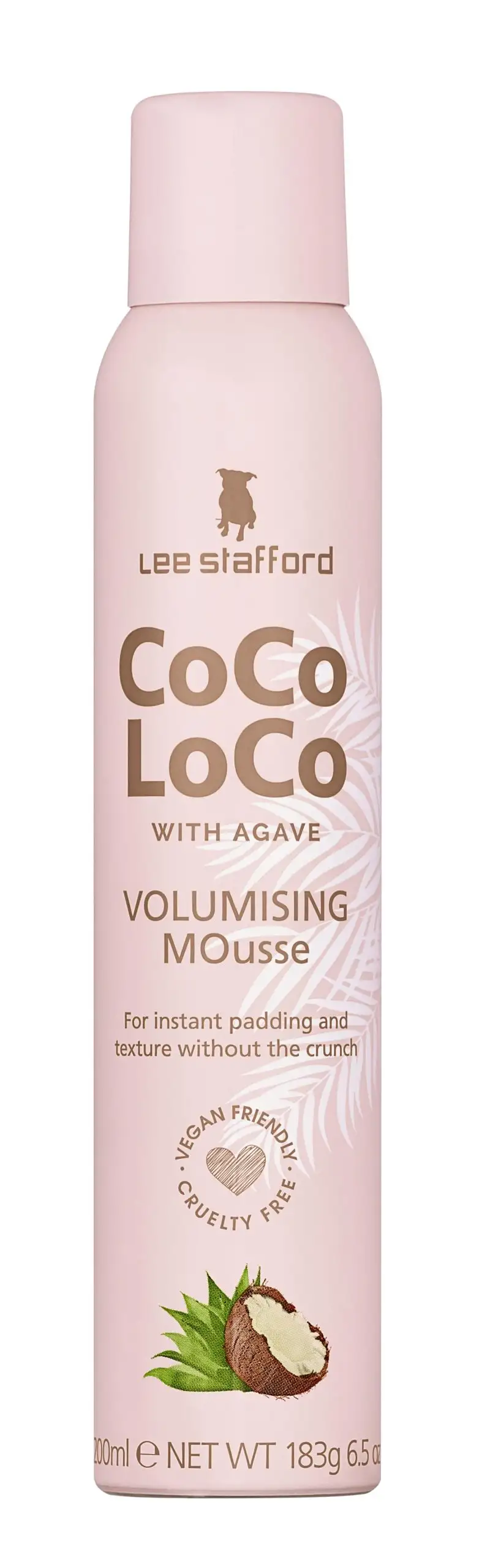 Lee Stafford Coco Loco Volumising Mousse 200 ml