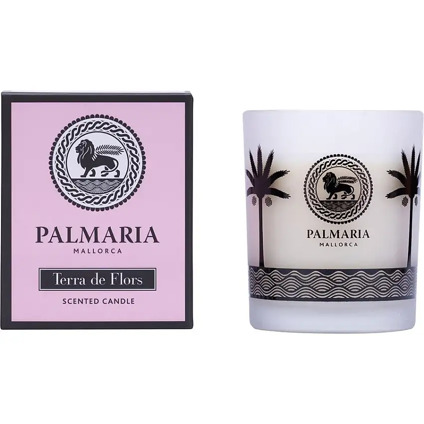 Palmaria Mallorca Terra de Flors Stearinlys med duft 130 g