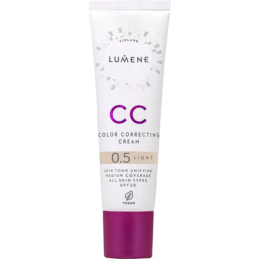 Lumene Ansigtsmakeup CC Farvekorrigerende creme SPF 20 0.5 Light / 30 ml