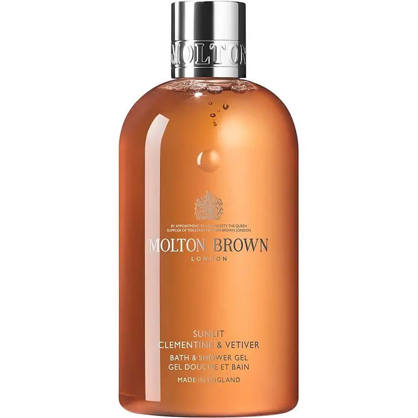 Molton Brown Sunlit Clementine & Vetiver Bade- og brusegelé 300 ml
