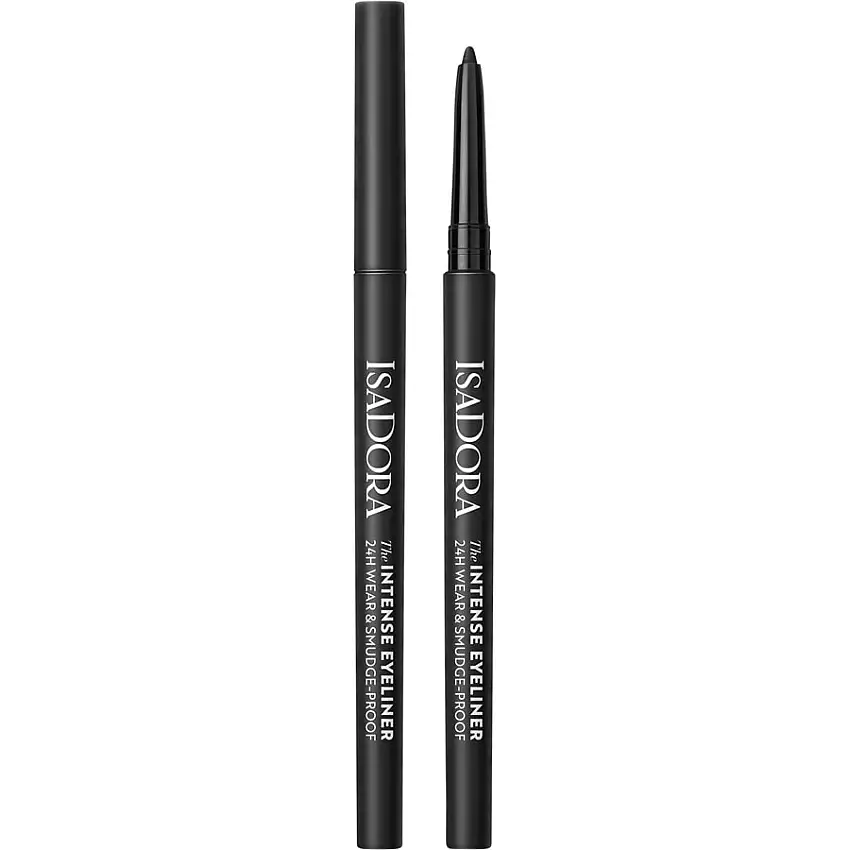 Isadora Eyeliner & Kajal The Intense Eyeliner 24H Wear & Smudge-Proof 60 Intense Black / 0,3 g