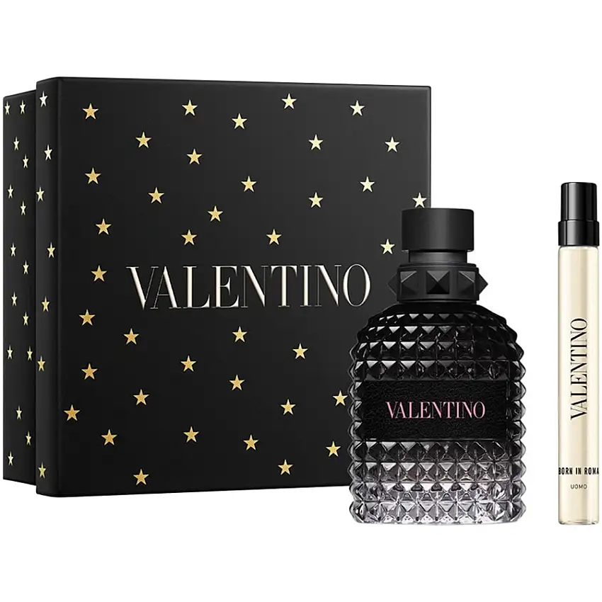 Valentino Uomo Born In Roma Gavesæt Eau de Toilette Spray 50 ml + Eau de Toilette Spray 10 ml / 60 ml