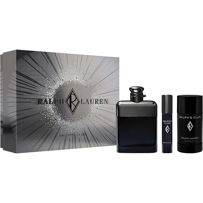 Ralph Lauren Ralph's Club Gavesæt Eau de Parfum Spray 100 ml + Eau de Parfum Spray 10 ml + Deodorant Stick 75 g / 1 Stk.