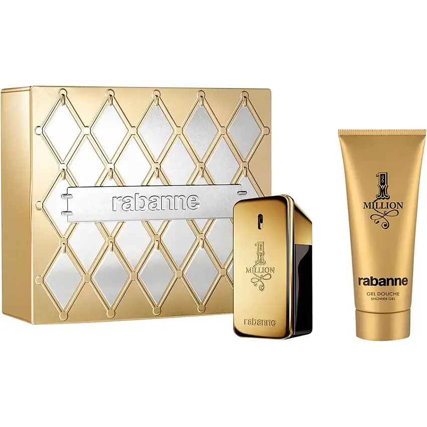 Rabanne 1 Million Gavesæt Eau de Toilette Spray 50 ml + Shower Gel 100 ml / 1 Stk.