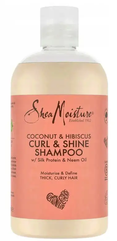 Shea Moisture Coconut & Hibiscus Curl & Shine Shampoo 384 ml