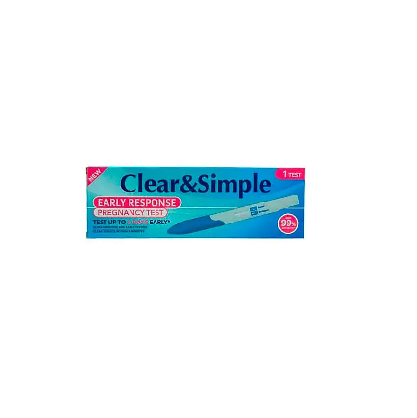 Simple Clear & Early Response Midstream Pregnancy Test 1 stk