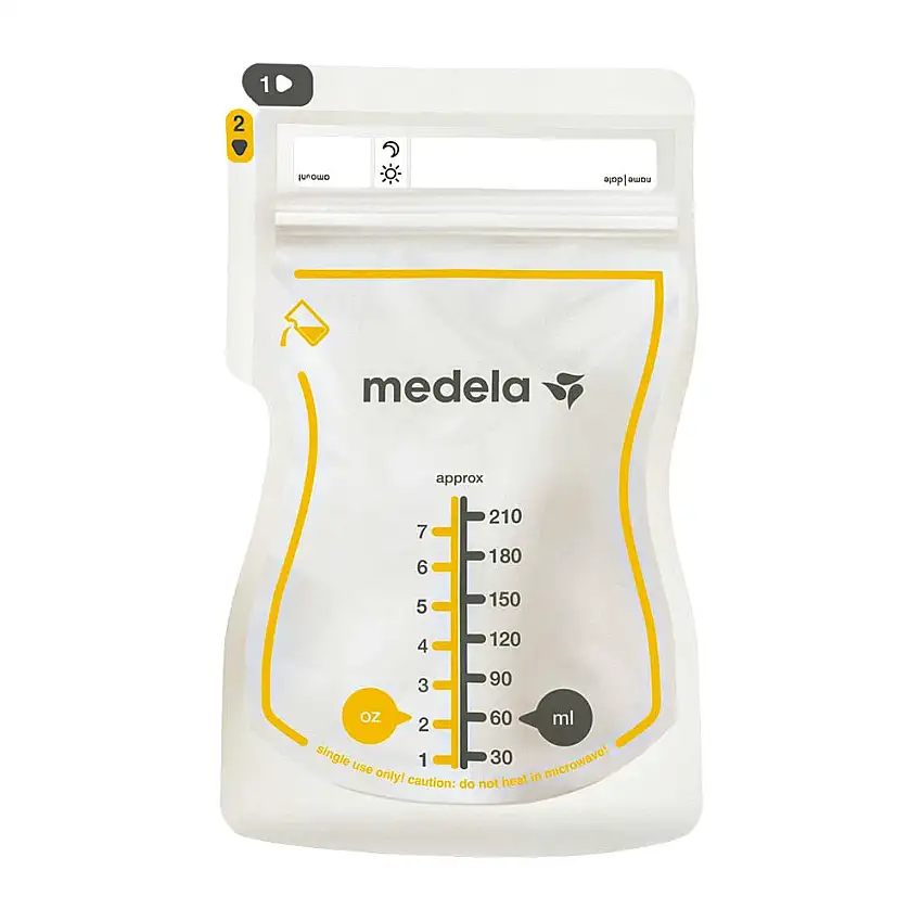 Medela Easy Pour Breast Milk Storage Bags 25 stk
