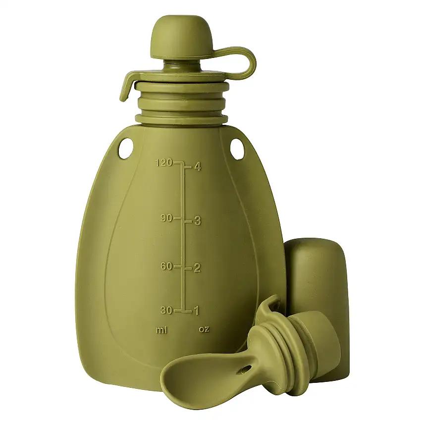 Mininor Smoothie Bottle Moss Green 120 ml 1 stk