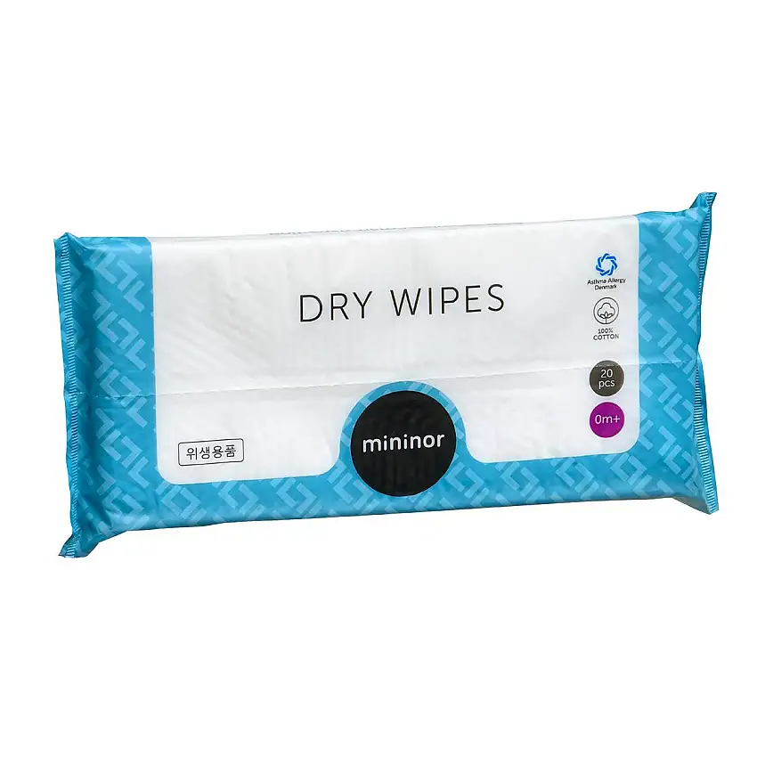 Mininor Dry Wipes 20 stk