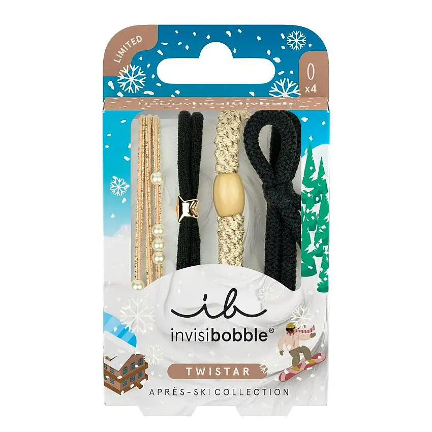 Invisibobble Twistar Apres Ski Fondue Lover 4 stk