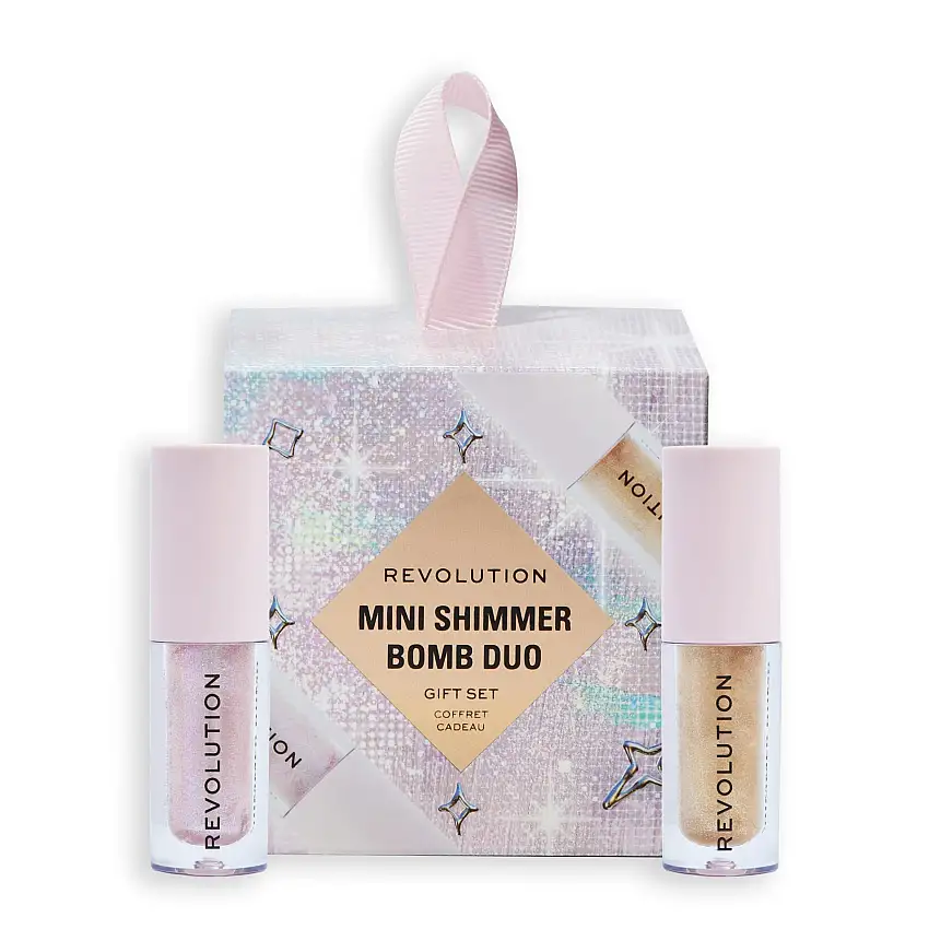 Revolution Mini Shimmer Bomb Duo Gift Set 2 stk