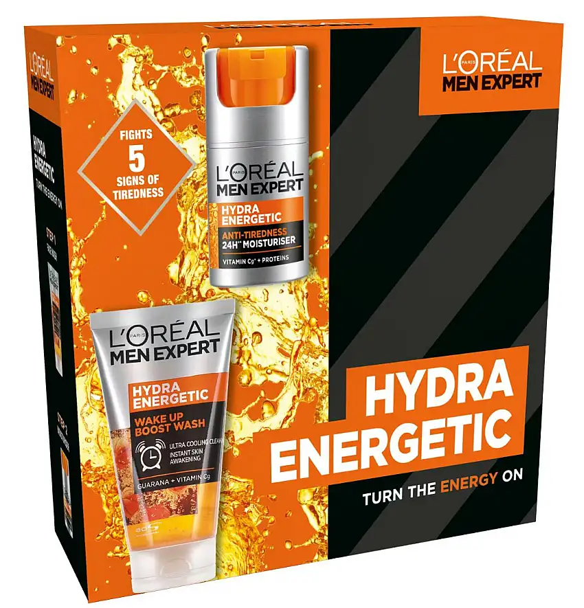 L'Oréal Paris Men Expert Hydra Energetic Turn The Energy On 2 stk