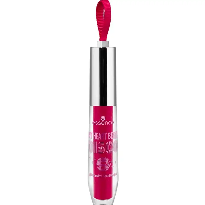 Essence MY HEART BEATS DISCO Glitter Switch Liquid Lipstick 01 Ready, Set, Disco! 2.76 ml