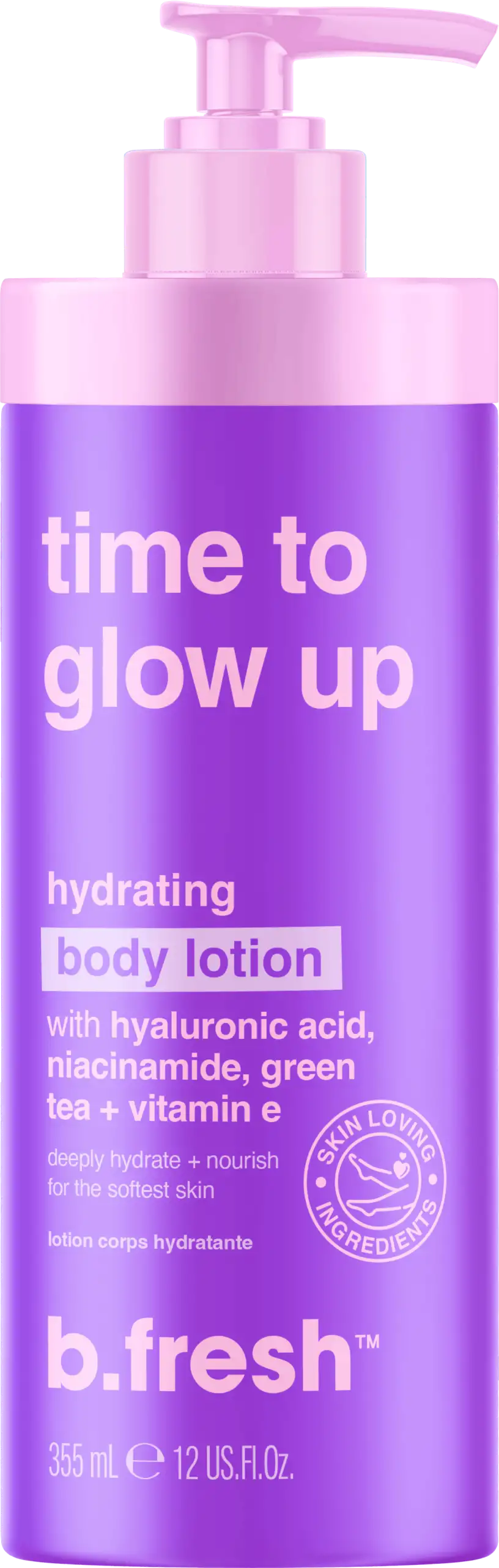 b.fresh Time To Glow Up Hydrating Bodylotion 355 ml