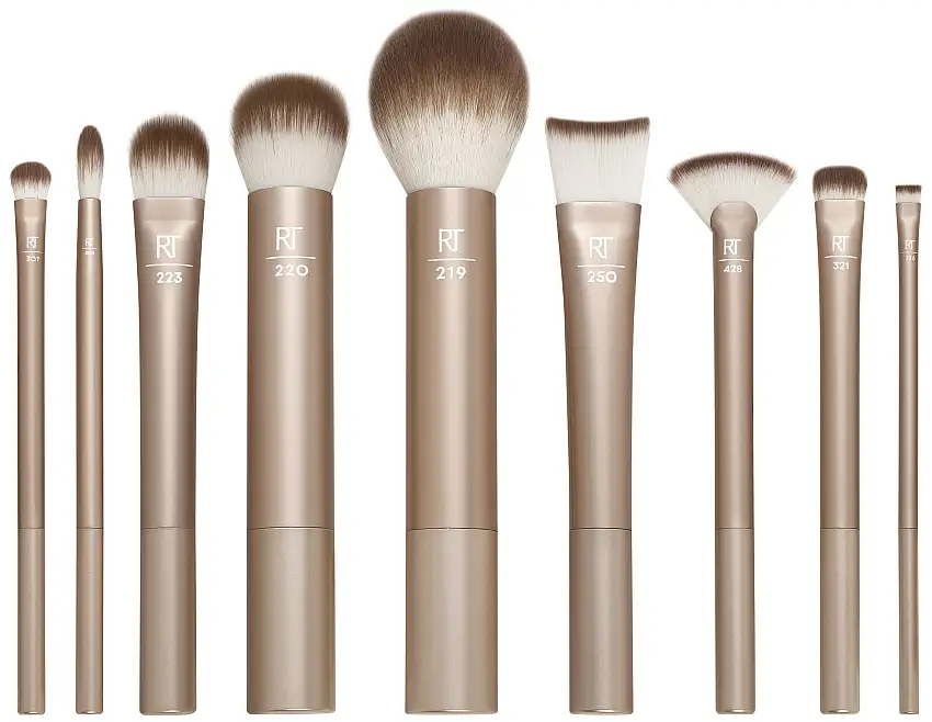 Real Techniques Au Naturel Complete Brush Kit 9 stk