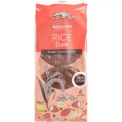 Risgaletter M. Mørk Choko Økologisk | 100 gr