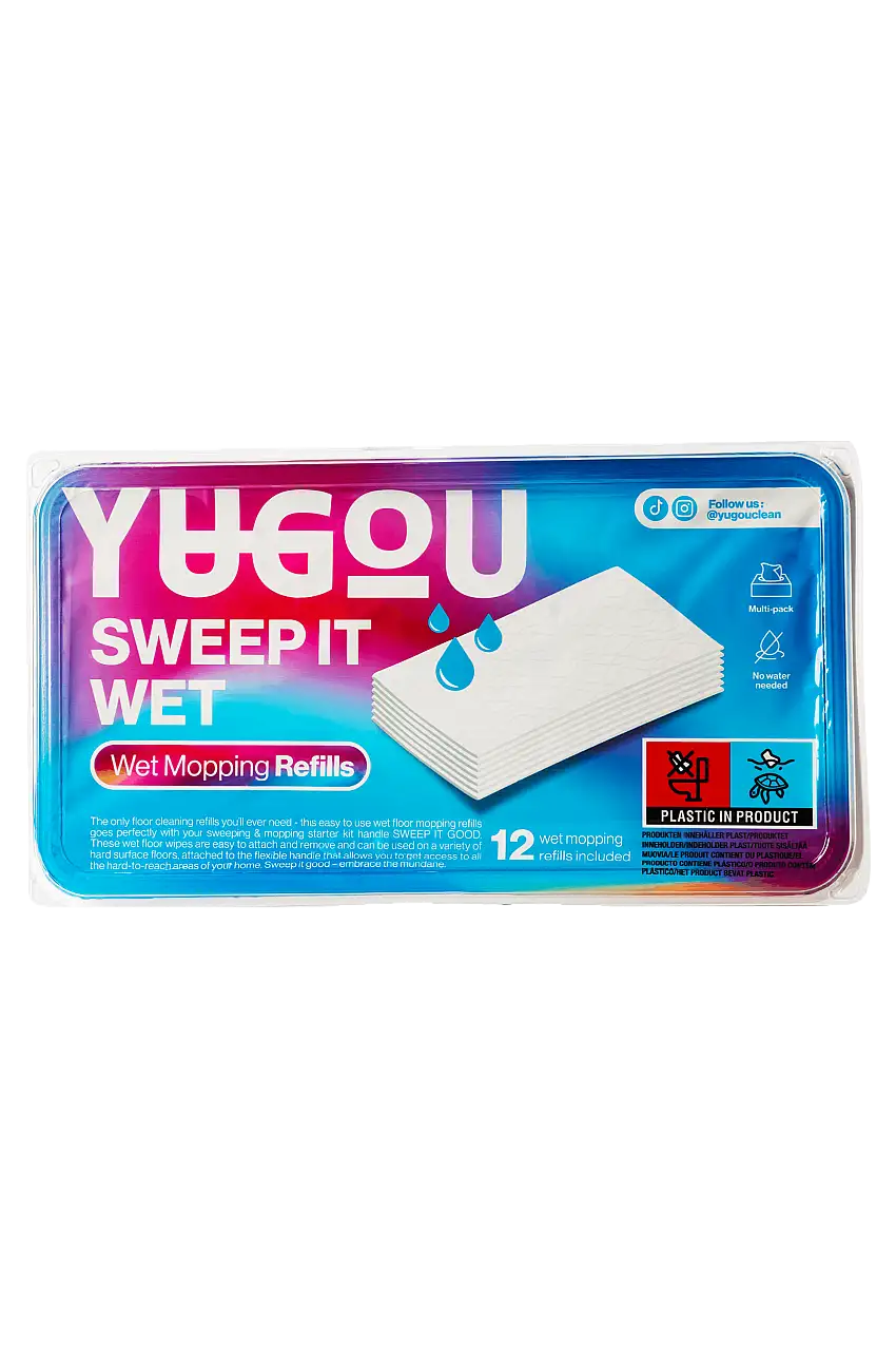 YUGOU Sweep It Wet Sweeping Refills 12 stk