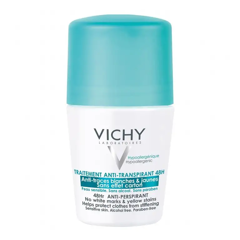 Vichy No Marks 48hr Deodorant rulle 50 ml