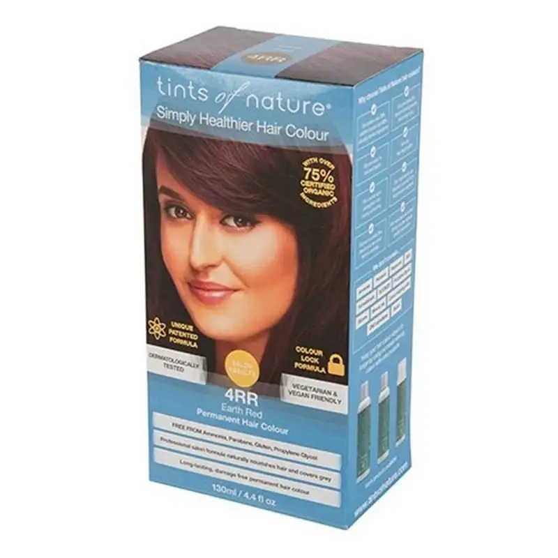 Tints Of Nature Hårfarve 4RR Permanent Colour