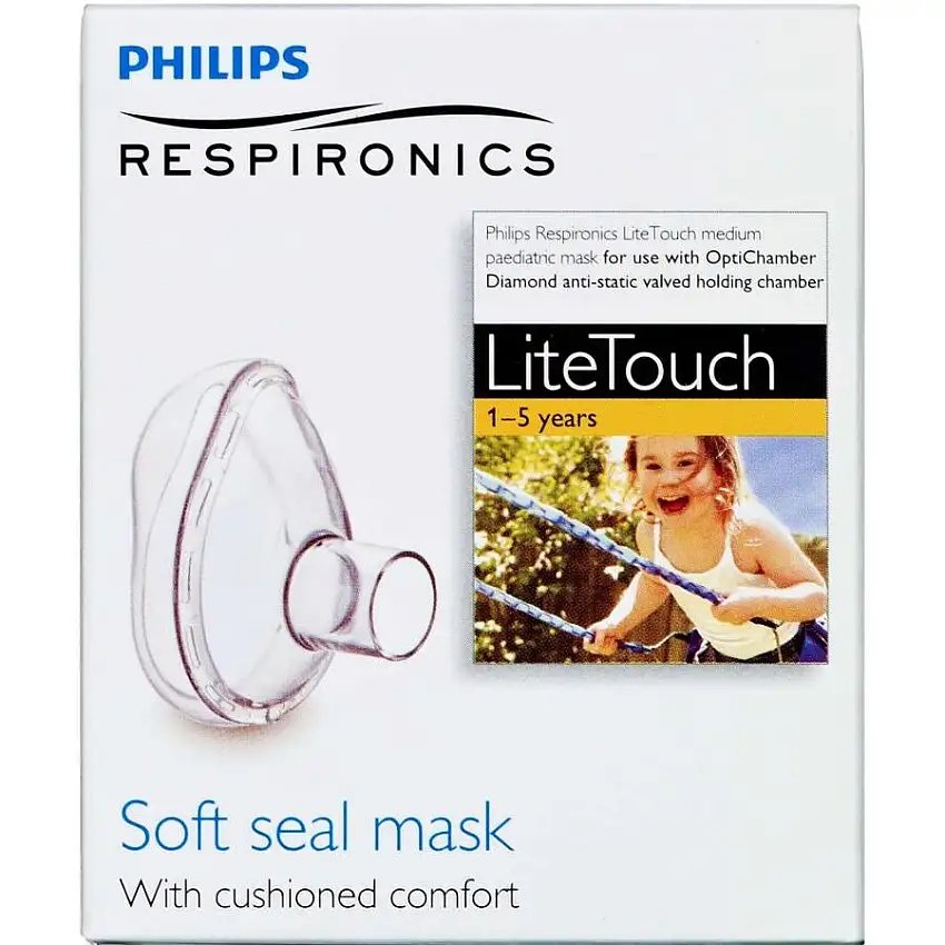 Philips Respironics LiteTouch MEDIUM mask 1-5 år.