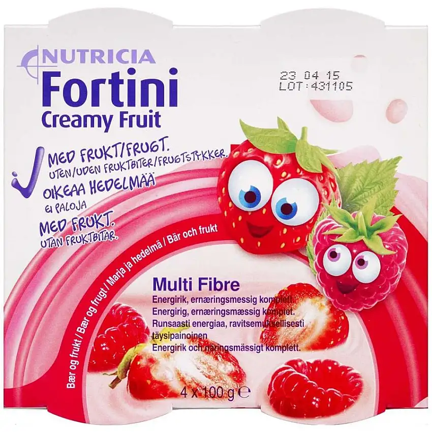 Nutricia Fortini Creamy Fruit Bær & Frugt