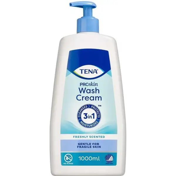 TENA WASH CREAM (1000 ML)