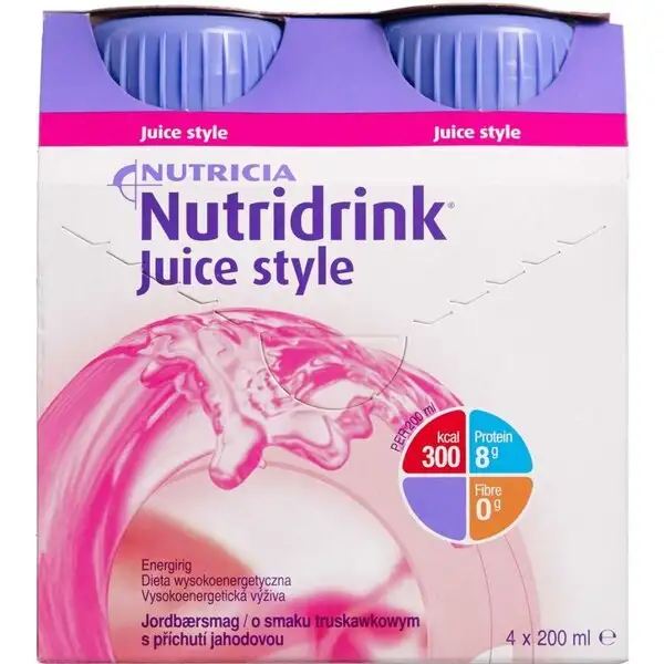 NUTRIDRINK JUICE STYLE JORDBÆR
